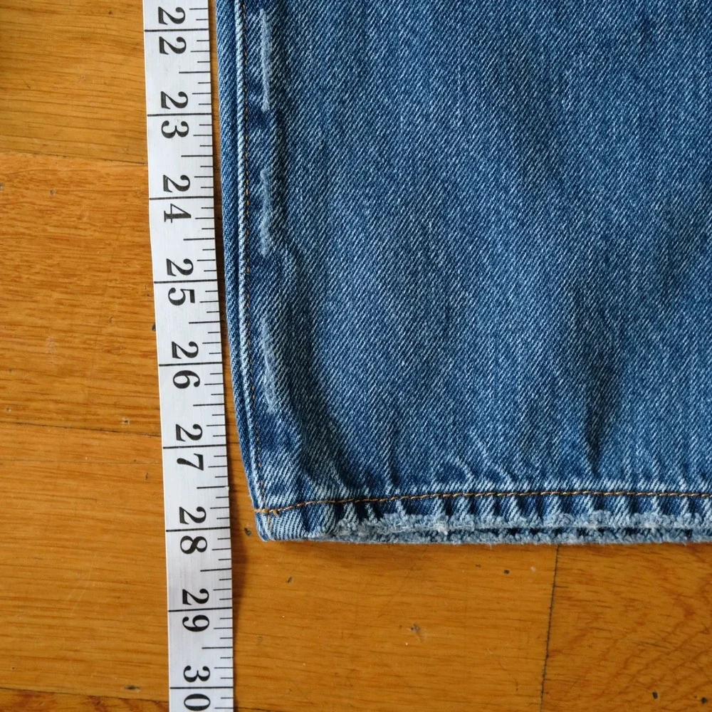 Favorite Daughter The Otto High Rise Boyfriend Ankle Jean Havana Blue Denim 32